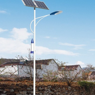 太陽能路燈6米led鋰電池太陽能路燈30w瓦新農(nóng)村鄉(xiāng)村小路道路燈戶外5米7米量大從優(yōu)