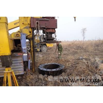 內(nèi)蒙古赤峰10KV電力鋼桿、鋼管樁基礎(chǔ)及太陽能路燈桿