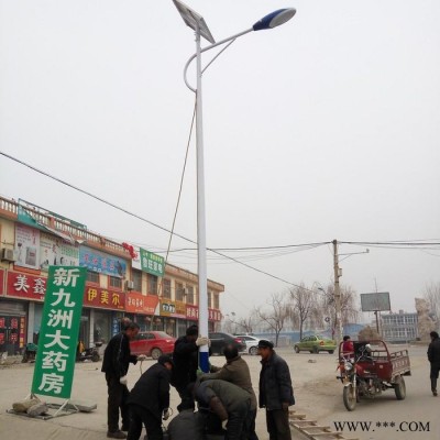 太陽(yáng)能路燈，新農(nóng)村太陽(yáng)能路燈，6米太陽(yáng)能路燈