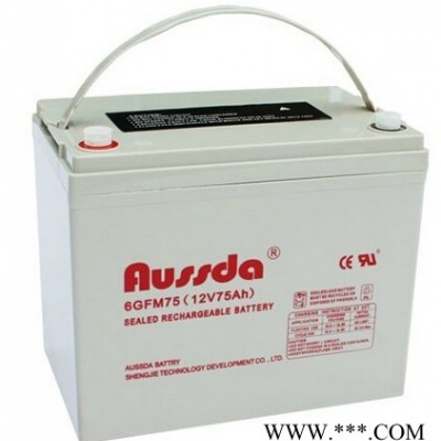 奧斯達(dá)蓄電池6GFM75 奧斯達(dá)蓄電池12V75AH 12V75AH太陽(yáng)能路燈電池 消防應(yīng)急電池