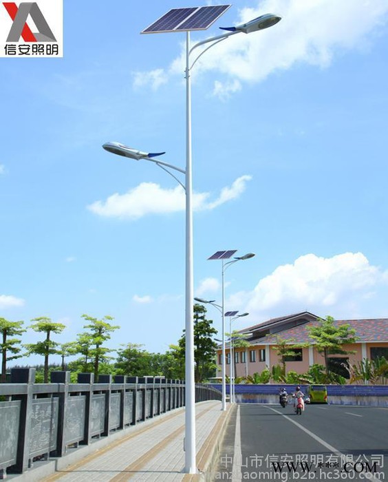 新農村太陽能路燈、節能太陽能庭院燈中山信安照明廠家批發