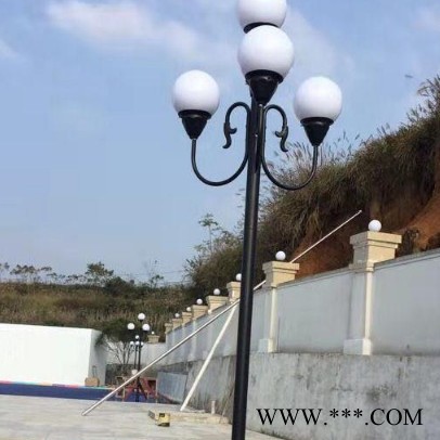 中山庭院燈廠家 德東戶外防水新款沙鑄鋁LED庭院燈廠家 廣場太陽能庭院燈批發(fā)