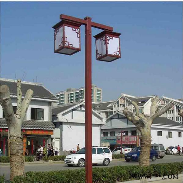 聚福照明 專業庭院燈廠家供應戶外LED太陽能仿古庭院燈 公園別墅園林景區中式庭院景觀燈路燈