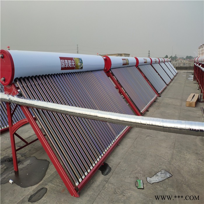 國(guó)泰陽(yáng)光熱賣(mài)家用太陽(yáng)能熱水器不銹鋼光電兩用電加熱自動(dòng)上水