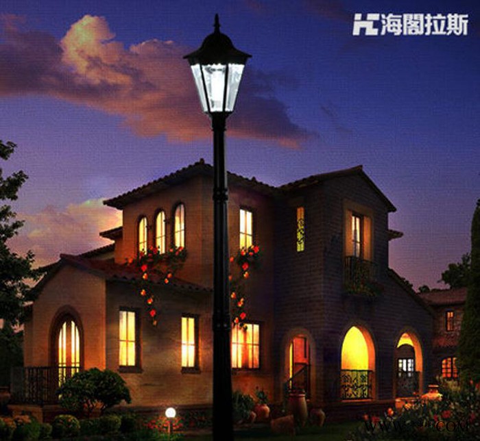 太陽能路燈,花園景觀燈,防水太陽能燈,led景觀燈,led花園景觀燈,
