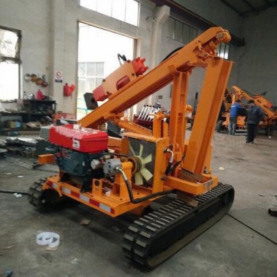 LZB-230-30型履帶式光伏打拔樁機(jī)特點(diǎn) 履帶式光伏打拔樁機(jī)**中