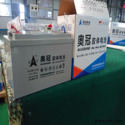 奧冠膠體蓄電池6-CNFJ-24 12V24AH光伏發電太陽能電池 電動轎車專用電池  通訊電源電池 牽引線蓄電池