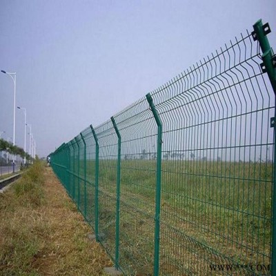 朋英 直銷供應 雙邊鐵絲護欄網片 光伏發電防護網 果園養殖圈地圍欄網