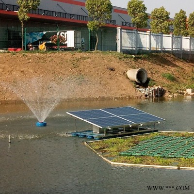 綠博斯LBSSUN-PQ 太陽能噴泉曝氣機 噴泉曝氣機 光伏曝氣增氧機 推流曝氣機  河道曝氣機