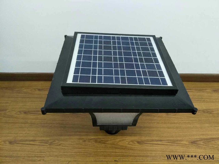 普仕亮-LED15瓦 太陽能庭院燈 LED太陽能庭院燈 常州戶外照明防水庭院燈頭燈桿**