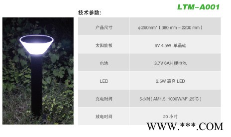 **  利特曼 太陽能  庭院燈 草坪燈