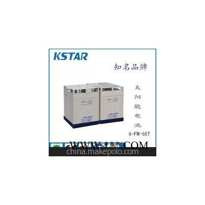 KSTAR科士達家用太陽能深循環電池 離網太陽能配套電池 65AH太陽能蓄電池