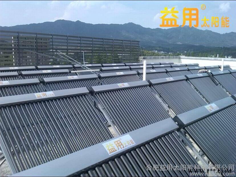 供應益用太陽能工程會看天氣的太陽能工程熱水系統(tǒng)