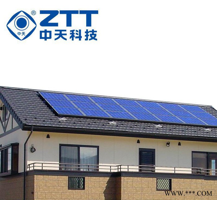 中天  太陽能光伏發電系統 分布式并網 家用商用  1.5K