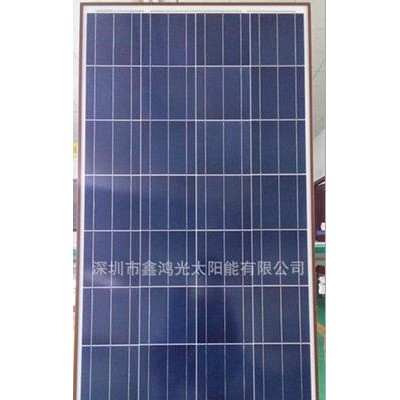 工廠供應中東光伏組件150W/18V咖啡色多晶太陽能電池板，150W多晶太陽能電池組件