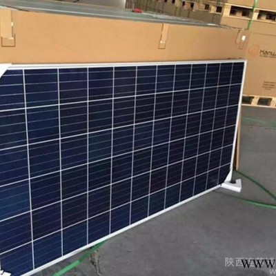 韓華300瓦太陽能電池板 多晶硅光伏組件發電板 家用太陽能電