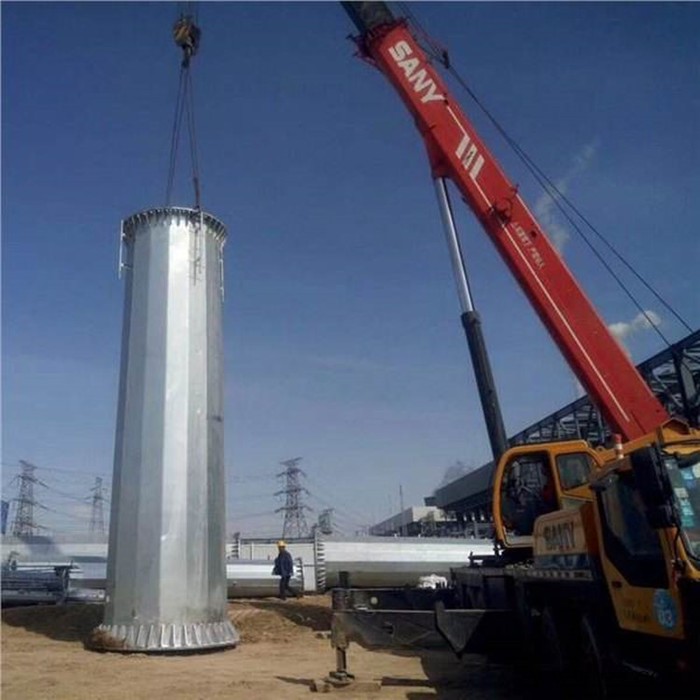 【興鼎】鍍鋅風力發電塔架安裝 圖紙加工定制 基礎打樁壓樁施工 薄利多銷 優惠