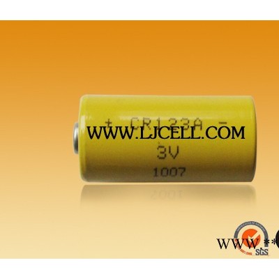 供應羅珈CR123A廠家供應鋰錳電池柱CR123A