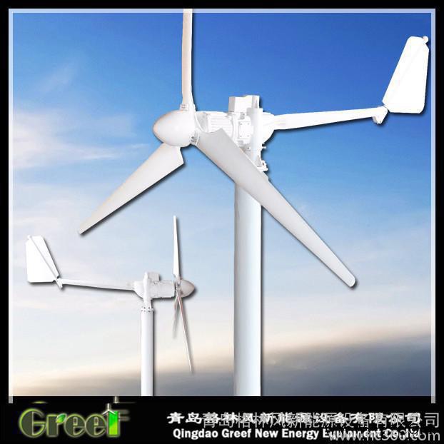 供應(yīng)5KW風(fēng)力發(fā)電機，風(fēng)光互補系統(tǒng)別墅專用小型風(fēng)力發(fā)電機組
