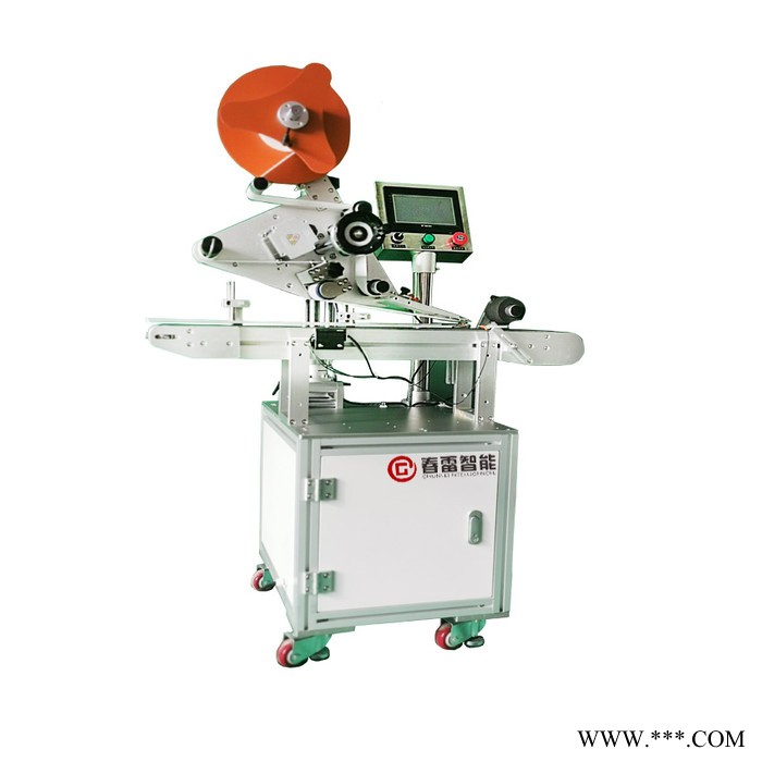 春雷智能_T113B小型全自動(dòng)高精度平面貼標(biāo)機(jī)_鋰電池專用貼標(biāo)機(jī)_全自動(dòng)貼標(biāo)機(jī)