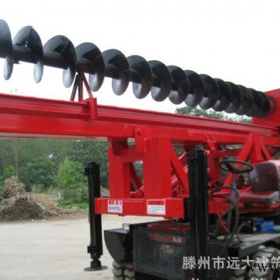 專業生產 輪式打樁機 太陽能打樁機 螺旋打樁機**價廉】  太陽能光伏打樁機