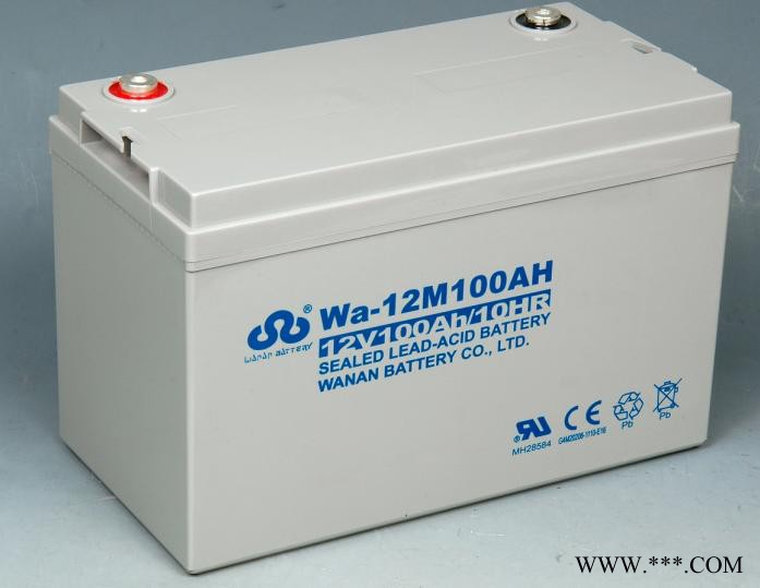 泰州市批發(fā)商WA-12M14AC萬安蓄電池12V14AH光伏電池