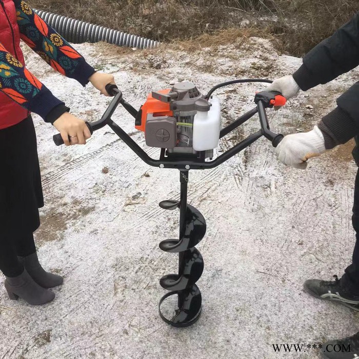 佳碩二沖四沖農(nóng)用埋樁機(jī) 光伏發(fā)電鉆孔機(jī) 手推支架式栽樹挖坑機(jī)
