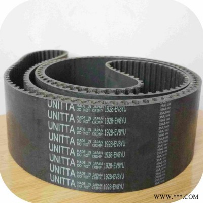 現貨供應日本UNITTA橡膠同步帶TIMING BLET -EV8YU-20 主軸皮帶，太陽能光伏設備皮帶