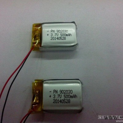 供應品諾902030記錄儀聚合物鋰電池