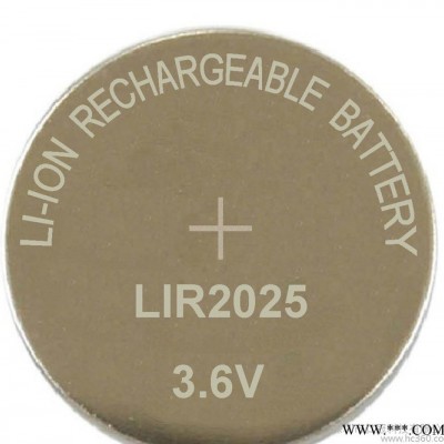 LIR2025 鋰電池 環(huán)保2025 充電電池 循環(huán)電池 鋰電池 充電