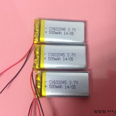供應MP3電池廠家聚合物鋰電池 無線鼠標藍牙音箱手表電池500mah