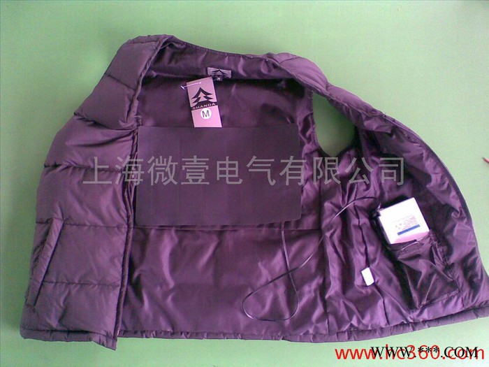 供應微壹WY-DRFZ調(diào)溫式鋰電池加熱服裝加熱背心