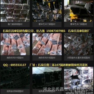供應昌泰牌工業(yè)光伏支架鋁材中壓鋁材邊卡鋁材滑道
