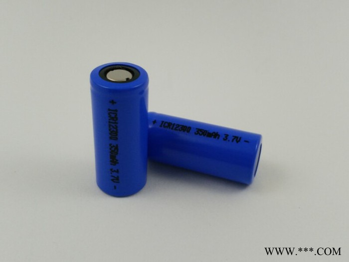 圓柱鋰電池12300 3.7V 350mAh 測試儀器電池12300 10280 14650