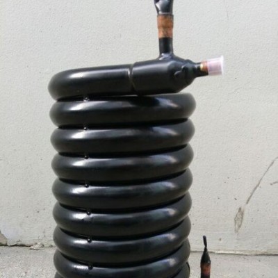 3P換熱套管式冷凝器 空氣能熱水器 蒸發器 冷凝器 熱泵換熱器