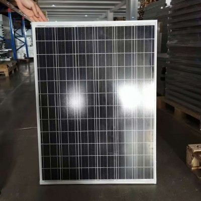 廠家直營(yíng) 100W單晶 太陽能充12V電瓶 太陽能電池板 18V光伏路燈板
