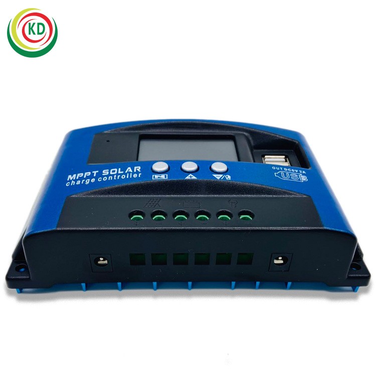 廠家現(xiàn)貨批發(fā)30a太陽能控制器12v24vMPPT光伏板充電器 USB雙輸出