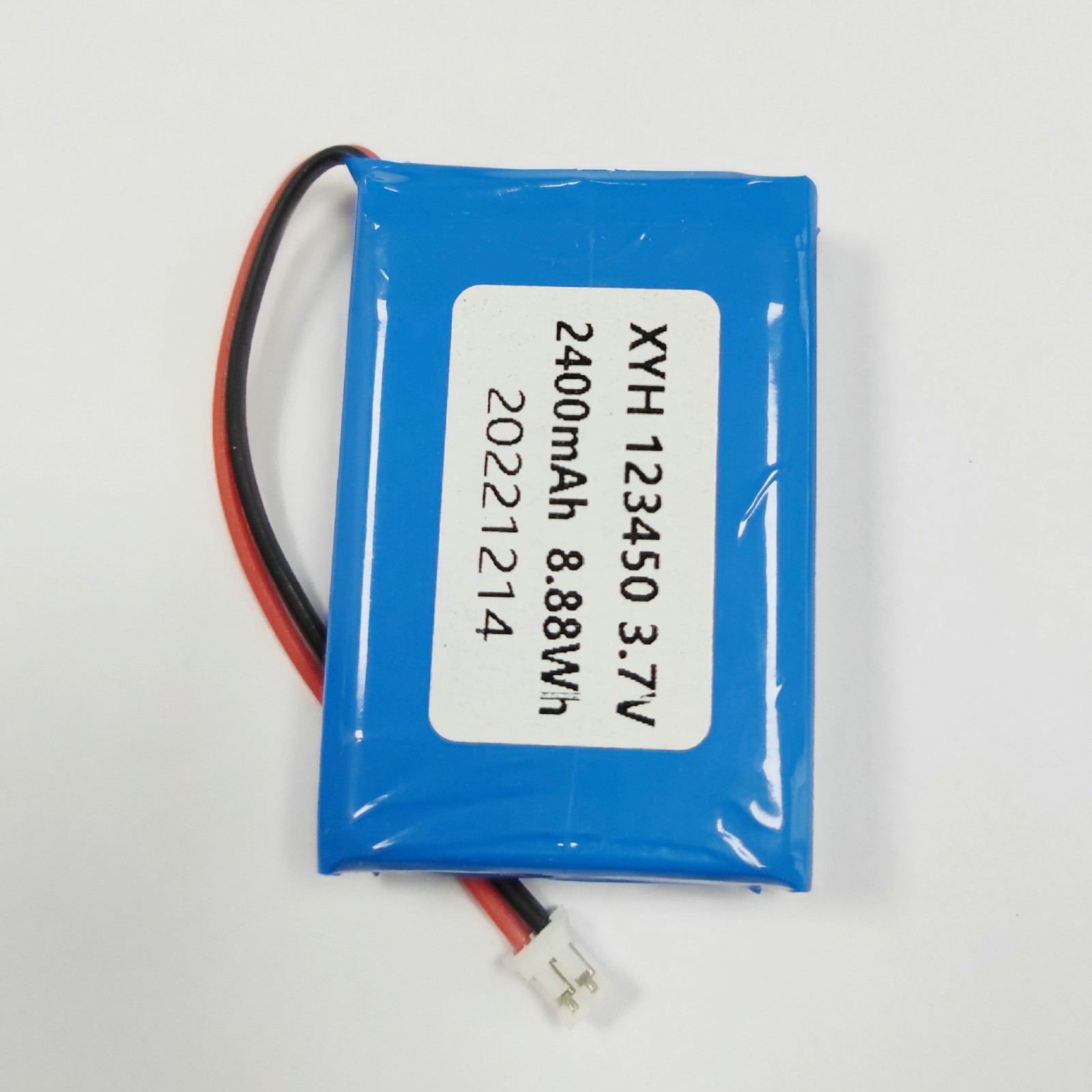 聚合物鋰電池123450 103450容量2400mah藍牙音箱鋰電池帶保護板