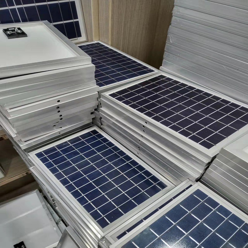 6W8W太陽(yáng)能板光伏玻璃加厚鋁框太陽(yáng)能電板多晶硅光伏板批發(fā)處理品