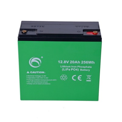 磷酸鐵鋰替代鉛酸電池12.8V20AH鋰電池 12V20AH電動車鋰電池
