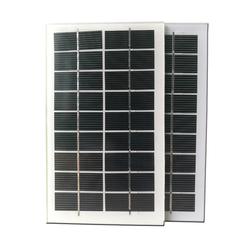 9v/6v3w太陽能電池板7w太陽能家用發電板蓄電池沖diy太陽能充電器