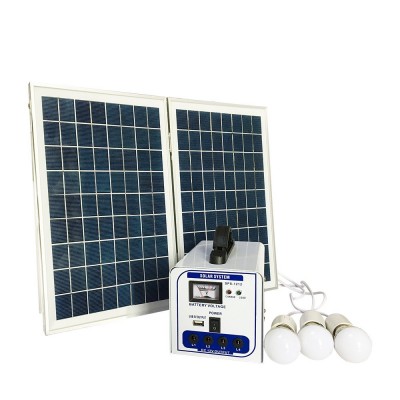 20W 太陽能移動電源 太陽能發(fā)電機 太陽能直流系統(tǒng) 家用照明