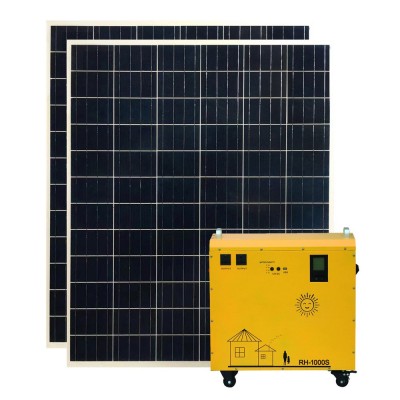 逆控一體太陽能發(fā)電機 純正弦波600W 220V交流電輸出供家用電器用