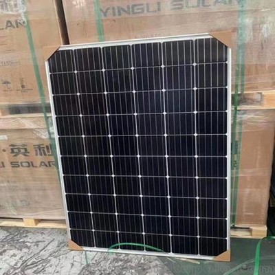英利PERC單晶硅電池片高效450W瓦太陽能發(fā)電光伏電池片組件雙玻板