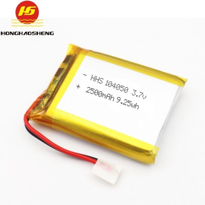 104050（2500mAh）小音箱游戲手柄美容投影儀加濕器LED燈具鋰電池