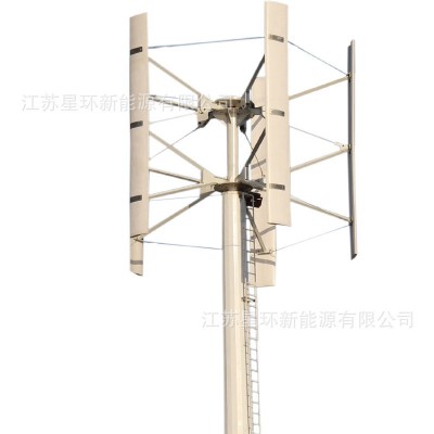 星環(huán)新能源SR-H型50kw220v380v440v離網(wǎng)并網(wǎng)垂直軸風(fēng)力發(fā)電機(jī)50KW