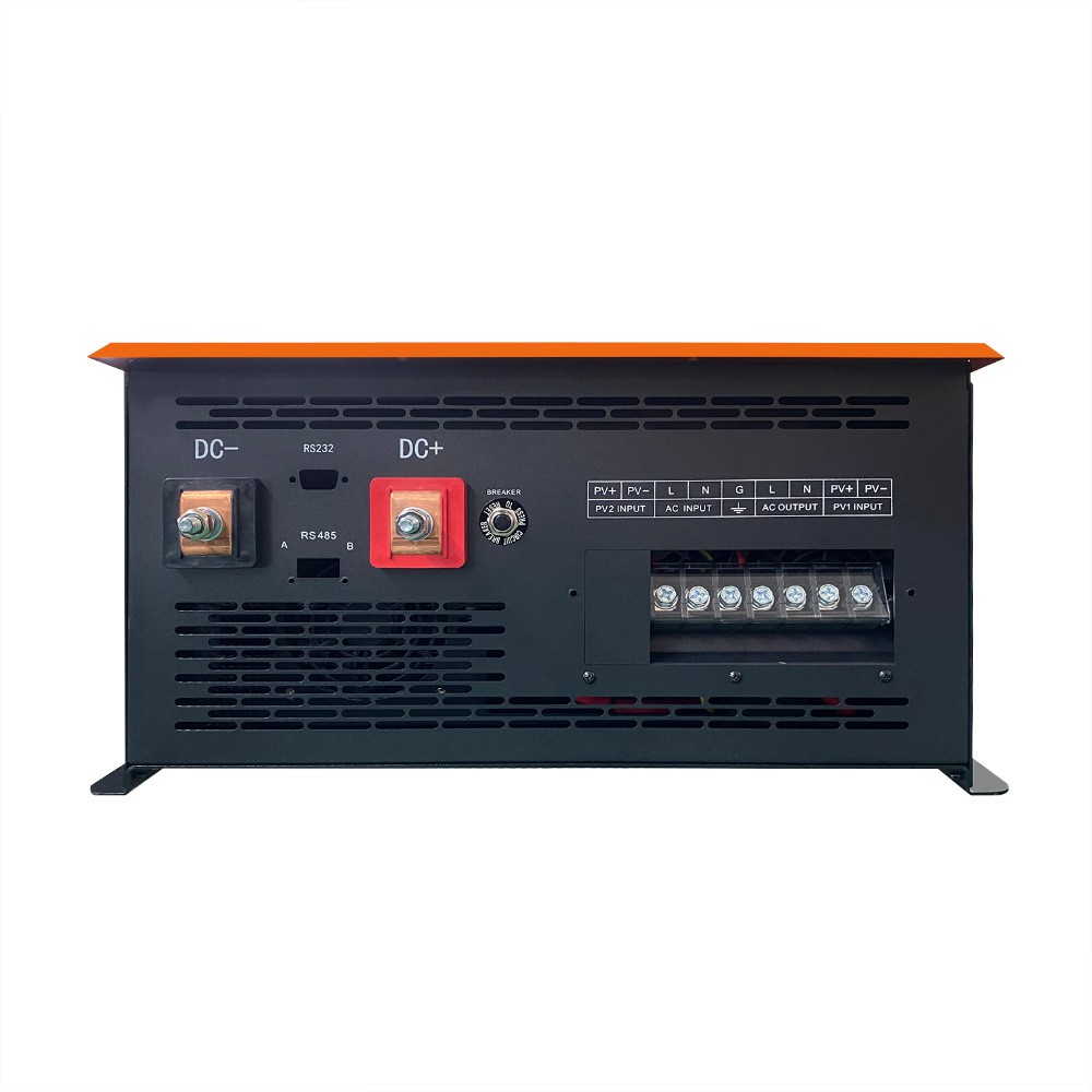 蘭星7KW太陽(yáng)能逆變器48V家用光伏逆變器正弦波220V工頻逆控一體機(jī)