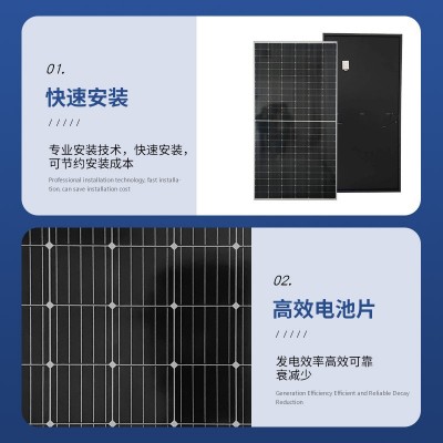 廠家直發(fā)太陽(yáng)能板30W-335W多晶電池板光伏板供電系統(tǒng)太陽(yáng)能發(fā)電板