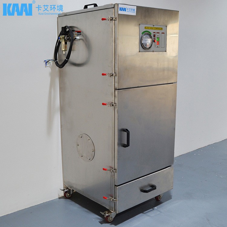 食品醫(yī)藥集塵器 不銹鋼布袋除塵器 單機(jī)吸塵器 工業(yè)不銹鋼集塵機(jī)