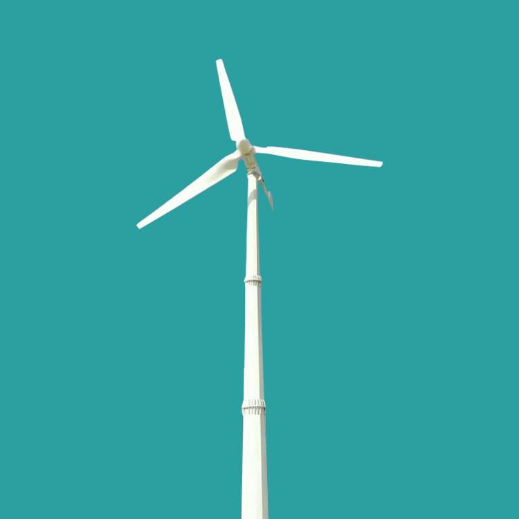 廠家直供 水平軸家用風力發電機5Kw 政府小型家用 牧場養殖船用風